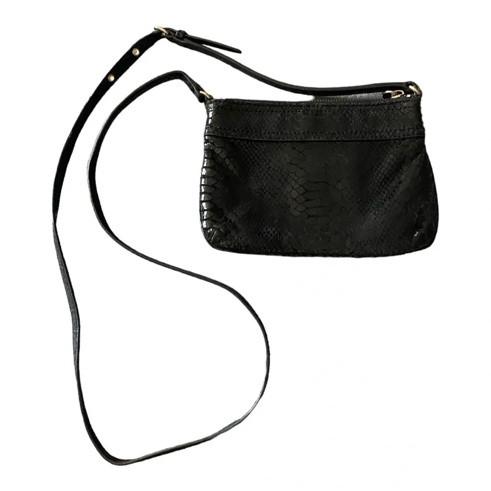 MICHAEL KORS-MOXLEY BLACK CROSSBODY BAG